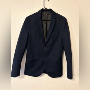 Men’s ZARA S Essentials Navy Blue Blazer